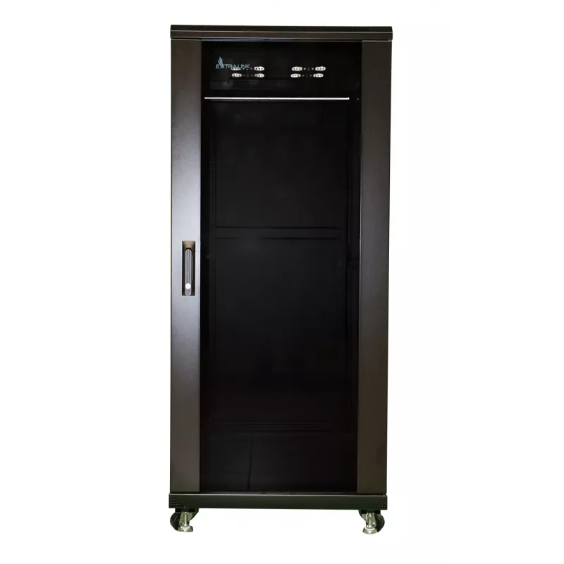 Brīvi stāvošs plaukts Extralink Rackmount cabinet 37U 600x800 Melns
