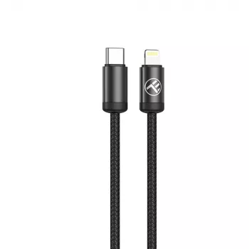 USB-C uz Lightning kabelis Tellur TLL155781 — 1 m, 3A