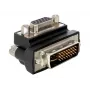 VGA adapteris DeLOCK DVI-I 15 kontaktu sievišķais VGA melns