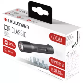 Rokas lukturītis Ledlenser 503153, LED 140 lm, alumīnija korpuss, IP54, 6 h darbības laiks, 42 g, 102 mm
