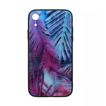 Aizsargstikls Tellur Cover Glass print iPhone XR ar apdrukātu palmas dizainu