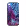 Aizsargstikls Tellur Cover Glass print iPhone XR ar apdrukātu palmas dizainu
