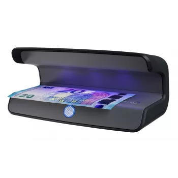 Viltotu banknošu detektors Safescan 131-0723 melns, vairāku valūtu UV