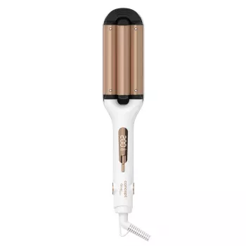 Matu viļņotājs Concept GLAM Style KT2140 — 100 W, 120–200°C, 9 siltuma līmeņi, 1,8 m grozāms vads, zelts