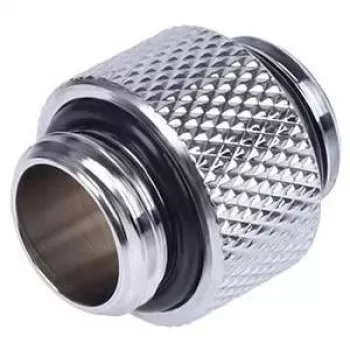 Alphacool HF dubultā nipeļa savienotājuzgalis G1/4 AG uz G1/4 AG 10 mm - Hromēts (17199)