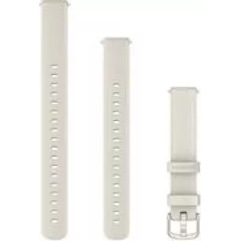 Garmin Lily 2 pulksteņa siksniņa, silikons, Bone Lunargold (010-13302-30)