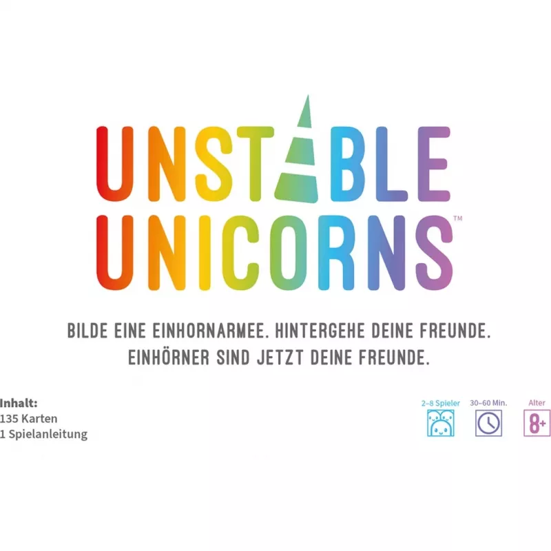 Unstable Unicorns, kāršu spēle