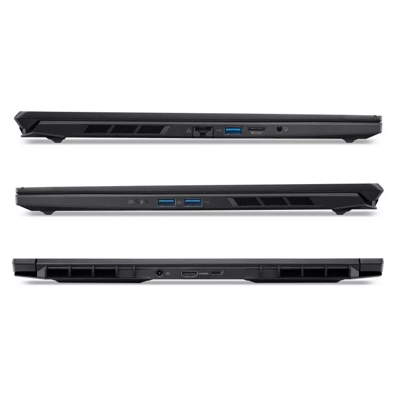 Acer Nitro V 16S ANV16S-71-708Y klēpjdators — Intel Core 7 240H, 16 collu WUXGA, 16 GB DDR5, 1 TB SSD, Windows 11 Home, melns