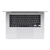 MacBook Air 15, sudraba, M4 (10-CPU/10-GPU), 16GB, 512GB, vācu, 35W Dual USB-C Port barošanas adapteris, MW1H3D/A