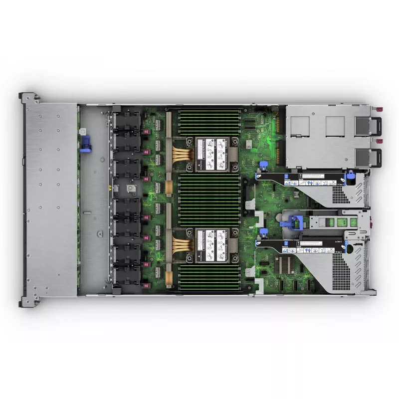 HPE ProLiant DL360 Gen11 tīkls Choice - Serveris - Rack Mount - 1U - divvirzienu - 1 x Xeon Gold 5515+ / 3,2 GHz - RAM 32 GB - SATA/SAS/PCI Express - Hot-Swap 6,4 cm (2,5) nodalījums/ligzda