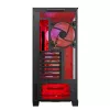 MODECOM korpuss VOLCANO EXPANSE T APEX ARGB MIDI Melns