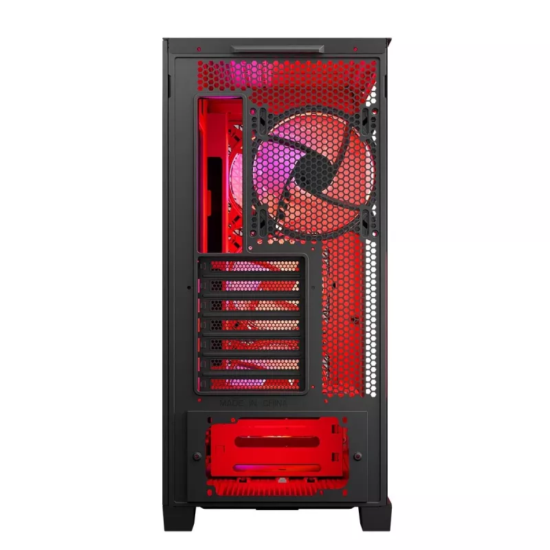 MODECOM korpuss VOLCANO EXPANSE T APEX ARGB MIDI Melns