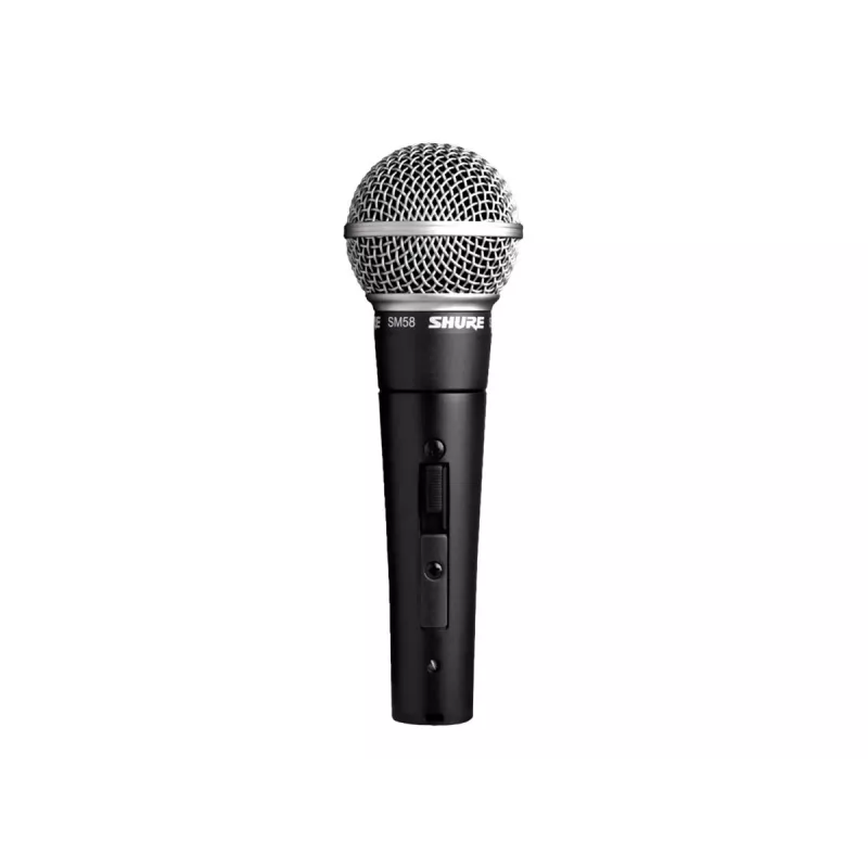 Shure SM58SE - dinamiskais, kardioīds, vokālais mikrofons ar slēdzi
