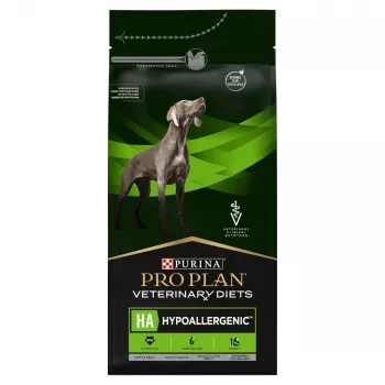 Sausā suņu barība Purina Nestlé Pro Plan Veterinary Diets Canine Hypoallergenic 1,3 kg, 21% proteīna, bez glutēna