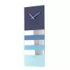 NeXtime klok 2855bl Bold Stripes, 38x19 cm, sienas, zils