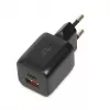 Ārējais tīkla strāvas adapteris IBOX ILUC42B 12V 2A, 33W, USB-A + USB-C PD3.0, QuickCharge 3.0, universāls