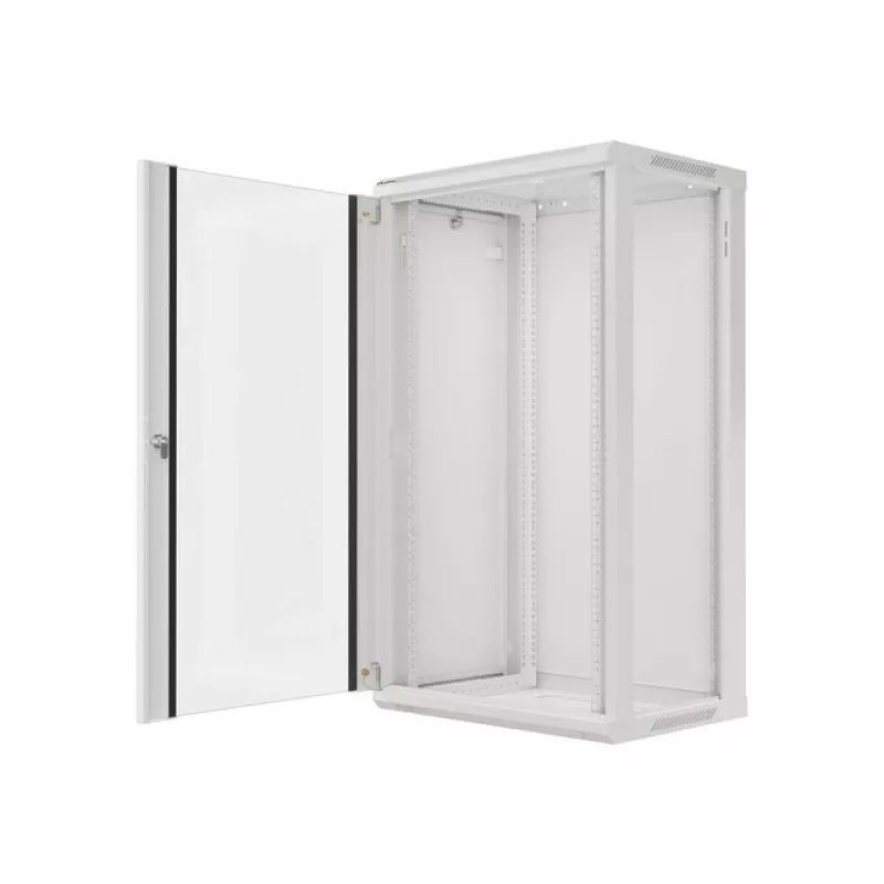 Lanberg WF01-6422-10S rack cabinet 22U Wall mounted rack pelēka