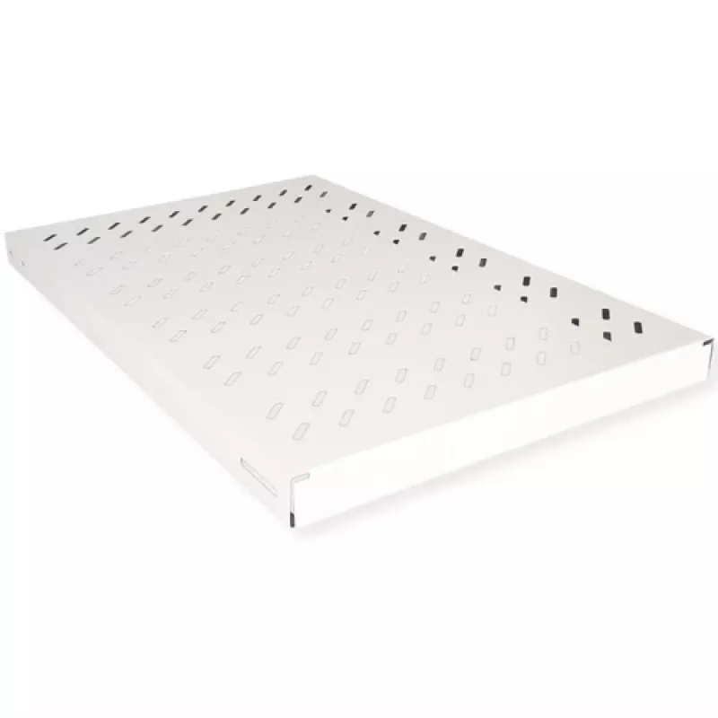 ROLINE 1U 19 collu plaukts ar 77 mm dziļumu, slodze 5 kg, pelēks