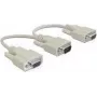 VGA kabelis DeLOCK VGA/2 x VGA 0.2 m