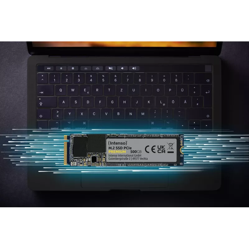 SSD disks Intenso 2 TB M.2 PCI Express 3.0 NVMe 3D NAND modelis 3835470