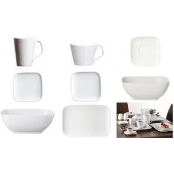 Servēšanas bļoda Ritzenhoff & Breker ARENA 160 mm porcelāns, droša mazgāšanai trauku mašīnā, 6 gab. komplekts