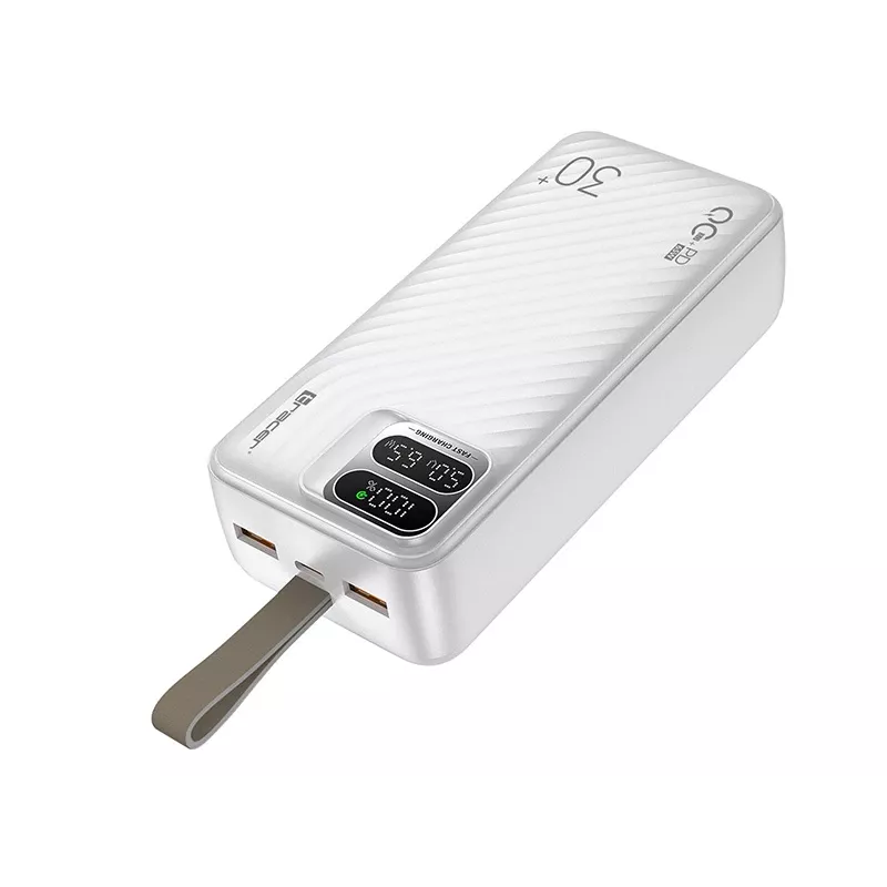 Tracer Blaze 30000 mAh 65 W, Balts