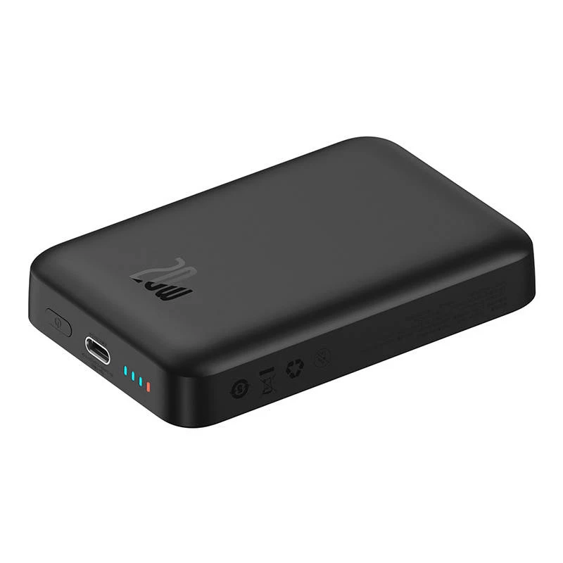 Baseus magnētiskais barošanas bloks bezvadu MagSafe uzlāde 10000mAh 20W