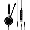 EPOS Sennheiser Headset Impact SC 635 USB-C 3,5mm USBC 3,5mm mono melns sudrabains (1000669)