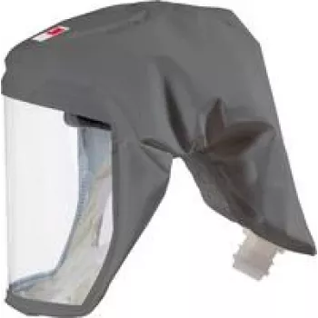 Darbināms gaisa respirators 3M S-333LG Pelēks — EN 12941 apstiprināts, EN 166 acu aizsardzība