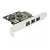 Interfeisa karte DeLOCK 89864 iekšējā IEEE 1394/Firewire