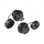 Alcasa IC04-U304 - USB A - Melns - Sievišķais - taisns - Polibutiltereftalāts (PBT) - polivinilhlorīds (PVC) - IP65 - IP67 (IC04-U304)