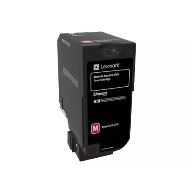 Lexmark CS720 fuksīna standarta ietilpības tonera kasetne | Lexmark kasetne | Fuksīna