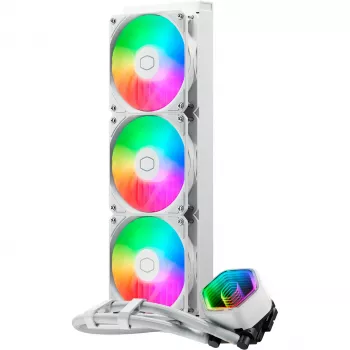 Cooler Master MasterLiquid 360 Core II balta Procesora šķidruma dzesēšanas komplekts 4,72 (12 cm) 1 gab.