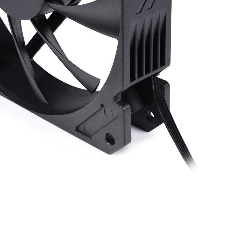 Ventilators Alphacool 12 cm 3000 RPM 7,83 mmH2O Dubultā lodīšu gultnis Melns 120x120x25 mm