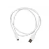 Gembird Cablexpert - USB kabelis - Micro-USB B tips (M) uz USB (M) - 1 M - Formēts - Balts (CCP-MUSB2-AMBM-W-1M)