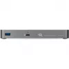 Thunderbolt 5 centrmezgls, dokstacija pelēka/melna, Thunderbolt 5, USB-A