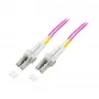 EFB-Elektronik Dupleksais džemperis LC-LC 50/125µ, OM4, LSZH, erika violets, 2,0 mm, 2 m Ražotājs: EFB Elektronik (O0319.2)