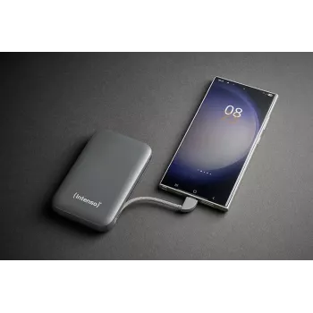 Ārējais akumulators USB 10000MAH/pelēka S10000 7333034 Intenso