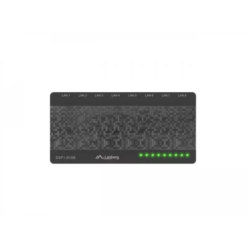 LANBERG DSP1-0108 Lanberg Switch DSP1-0108 8 portu 100 MB/s galddators