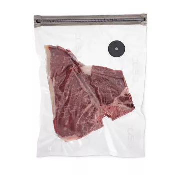 Caso | Vacu ZIP-Bags komplekts | 01243 | Caurspīdīgs