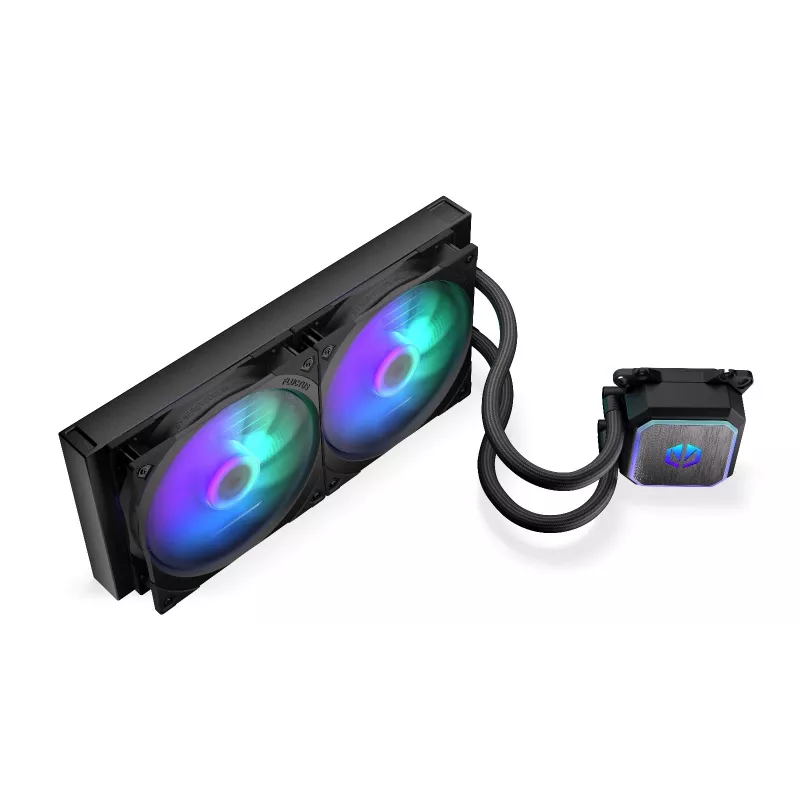 ENDORFY Navis F280 ARGB datora korpusa universālais šķidruma dzesētājs 14 cm melns 1 gab.