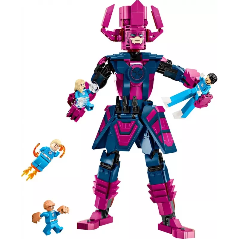 LEGO konstruktors Marvel Super Heroes 76316 — Fantastiskais četrinieks: Galactus minifigūru komplekts, 427 detaļas, 4 minifigūras, vecumam 9+