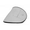 Bezvadu vertikālā pele NATEC Euphoniе Pro Bluetooth 5.0, 4000 DPI, Programmējama, Klusa, Balta