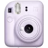 Momentānās drukas fotoaparāts Fujifilm Instax Mini 12 violeta — bilde 86×54 mm, filma 62×46 mm, fokusa attālums 60 mm