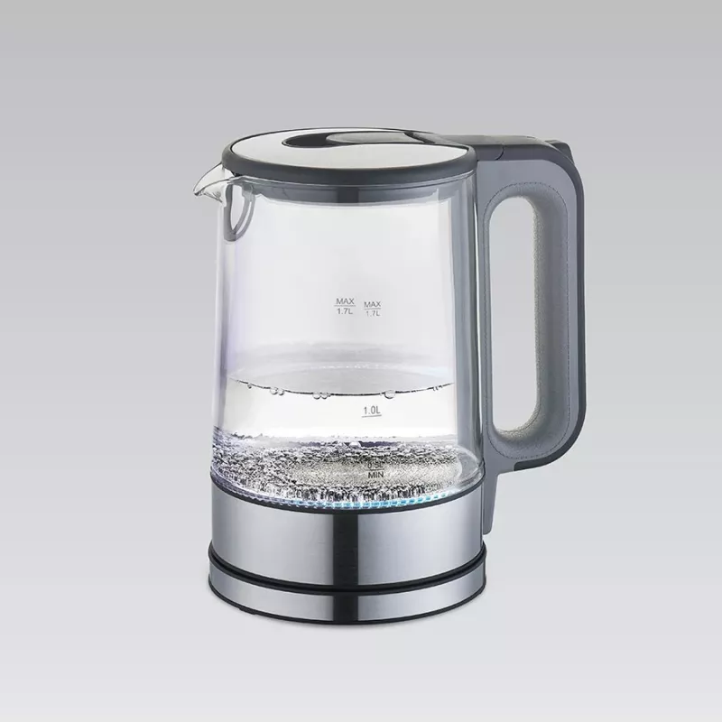MAESTRO MR-053 elektriskā tējkanna 1.7 L 2200 W (MR-053-pelēka) Pelēka