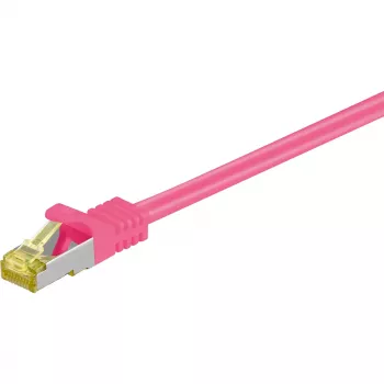 Tīkla kabelis Goobay RJ-45 CAT7 2m fuksīna S/FTP