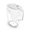 Ūdens filtrēšanas krūze Dafi START Unimax 3,3 l bez BPA dozators, 3,3 l tvertne, 150 l kasetnes tilpums, balta