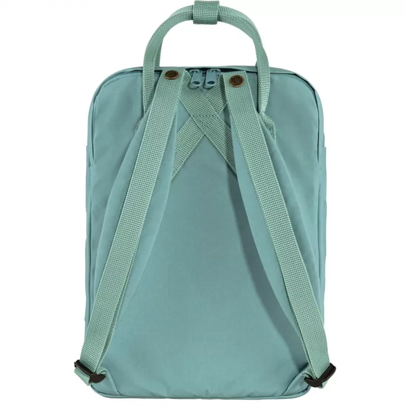 Mugursoma Fjällräven Kanken Laptop 13 inch — Zila, 250×160×350 mm, Polipropilēns/Vinils/Poliamīds