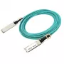 25GBASE aktīvais optiskais SFP28 kabelis 3 m