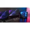 PC Midi Tower Case TACENS Mars Gaming MC-INFINIOLITE, Melns, Rūdīts stikls, atbalsta ATX/Micro-ATX/Mini-ITX, 120 mm ventilatori